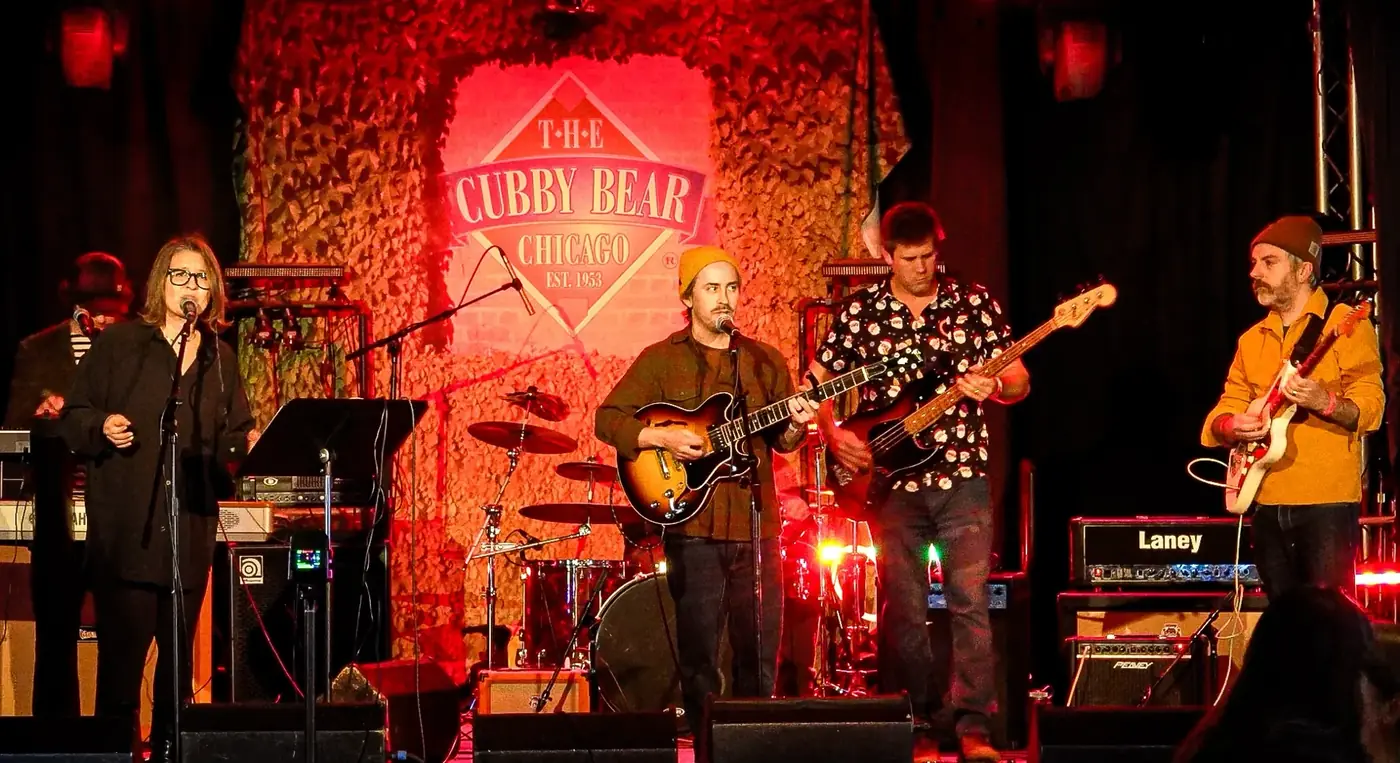 Estate Sale performing on stage at the Cubby Bear in Chicago